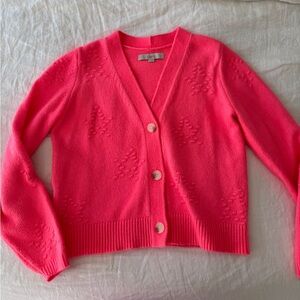 LOFT Bright Pink Women's Cardigan